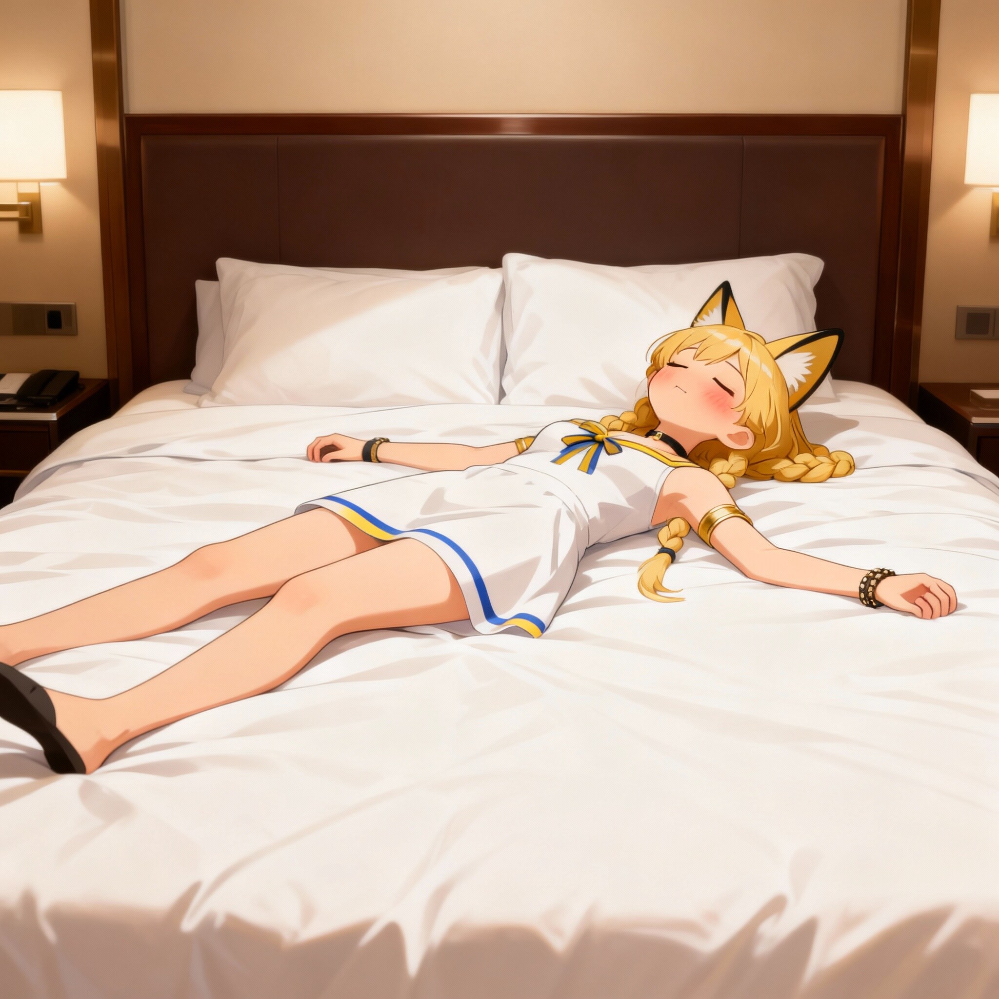 すやすや狐娘