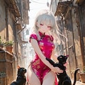 中華街の路地裏 2枚目