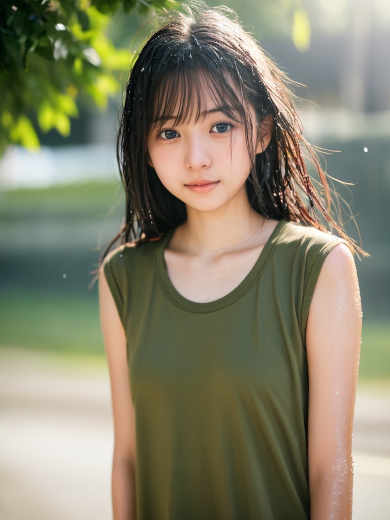 水遊び