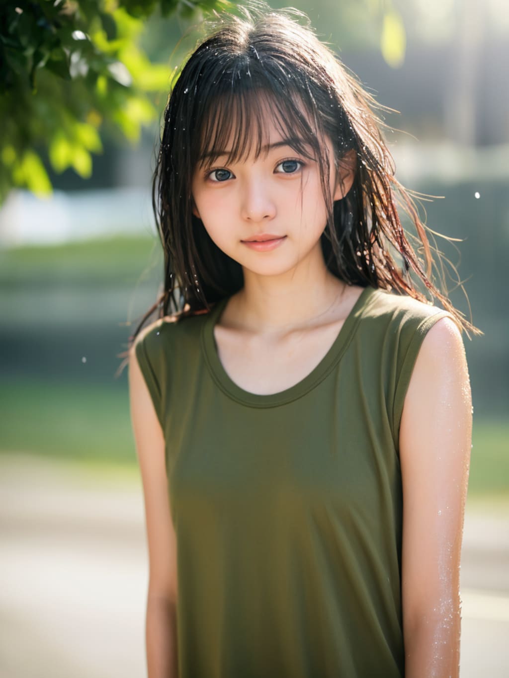 水遊び