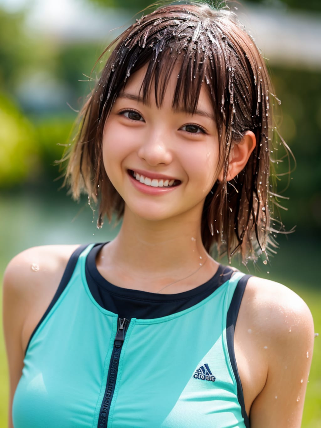 水遊び