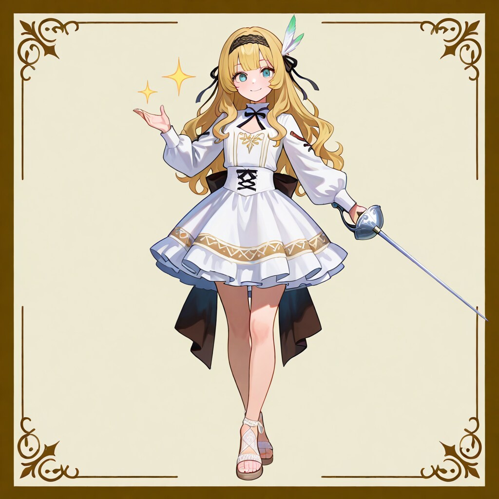 りめいく女剣士