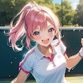 女の子〜テニスコート編〜 6枚目