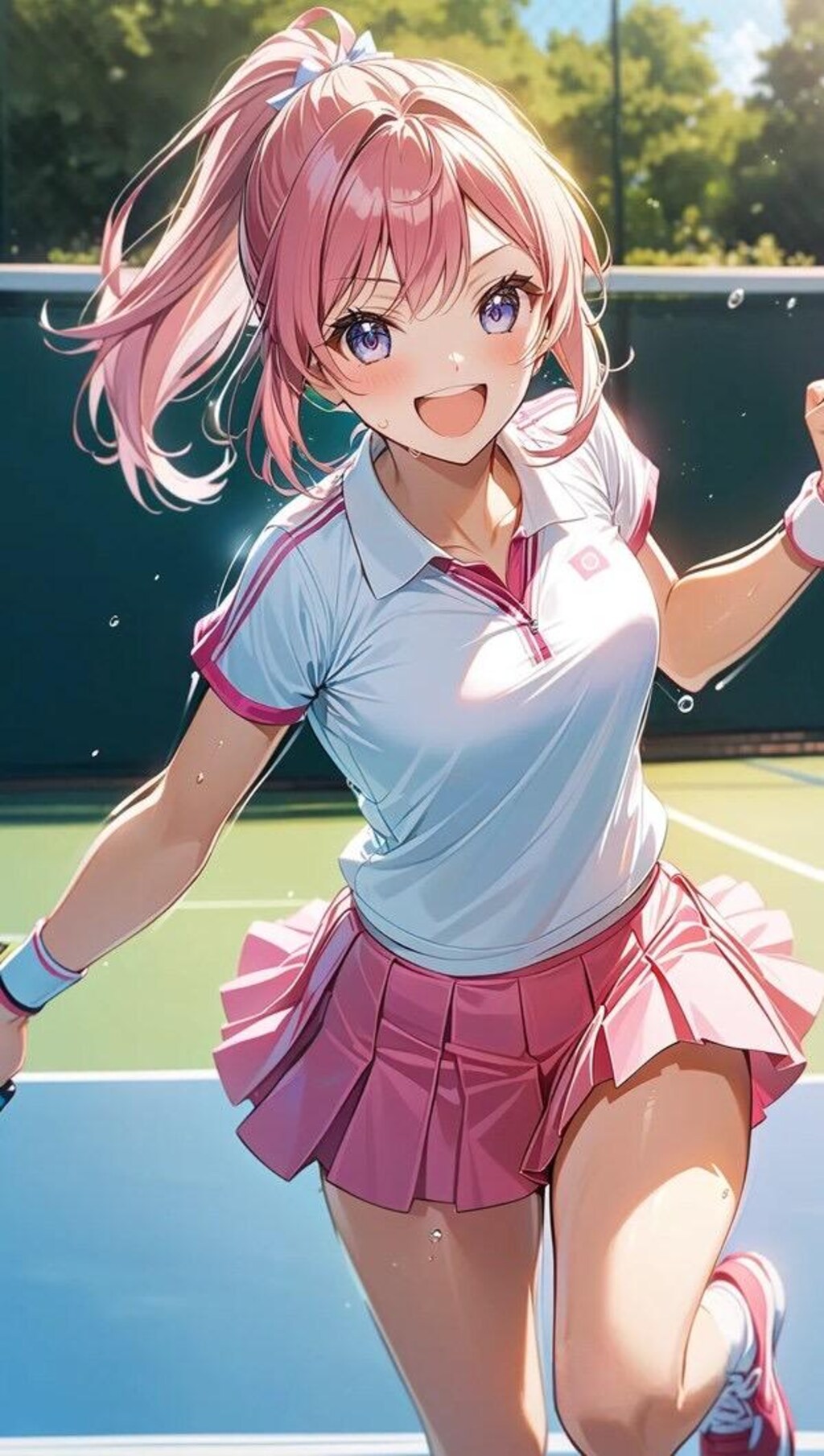 女の子〜テニスコート編〜