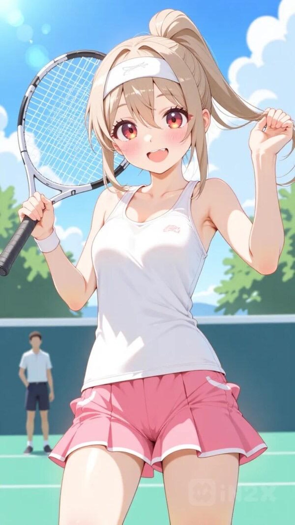 女の子〜テニスコート編〜