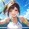 女の子〜テニスコート編〜 7枚目