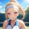 女の子〜テニスコート編〜 5枚目
