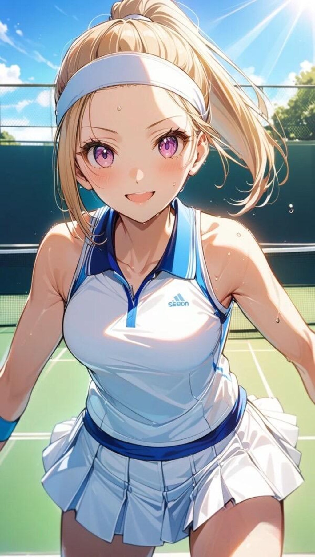 女の子〜テニスコート編〜