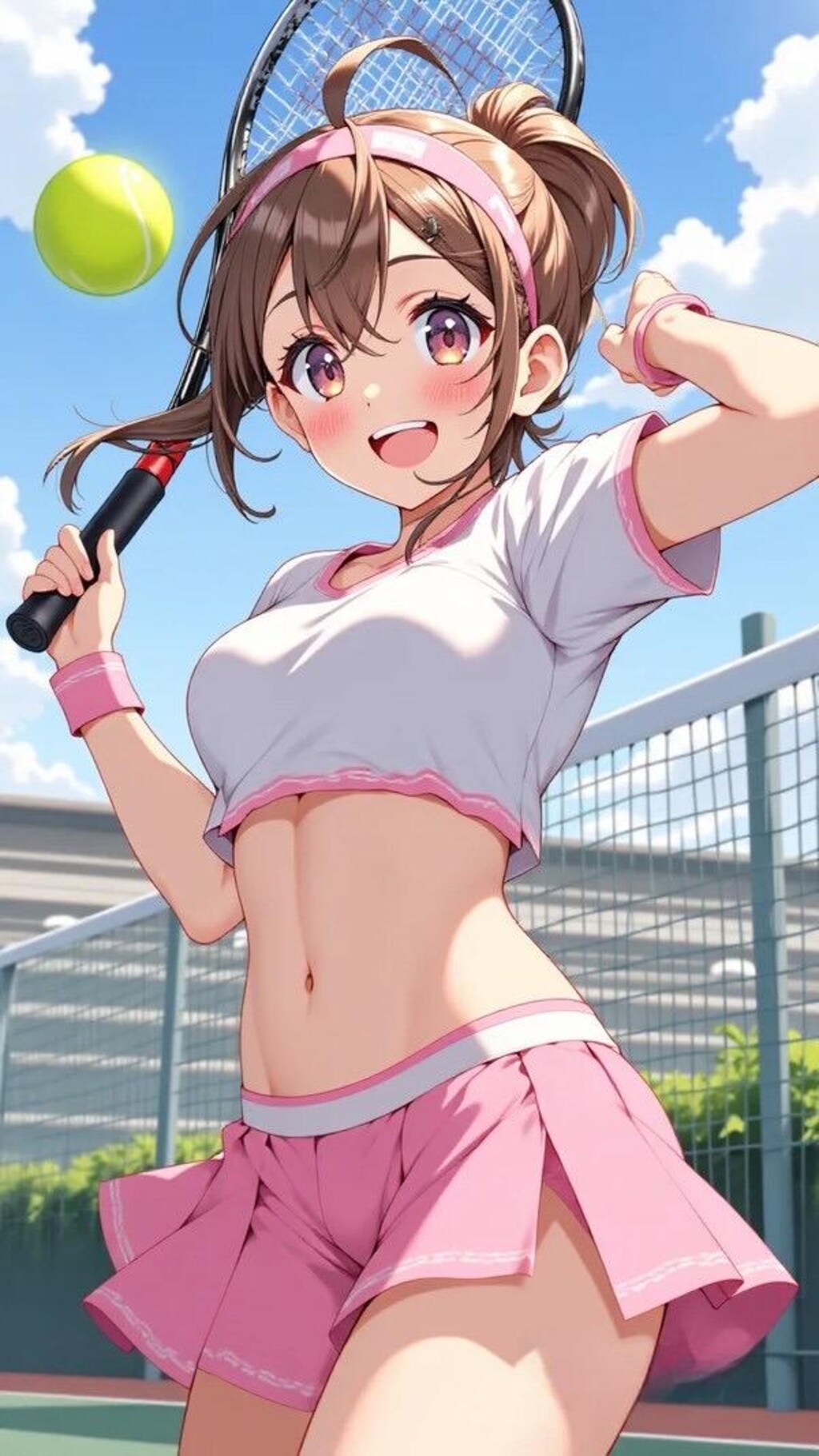 女の子〜テニスコート編〜
