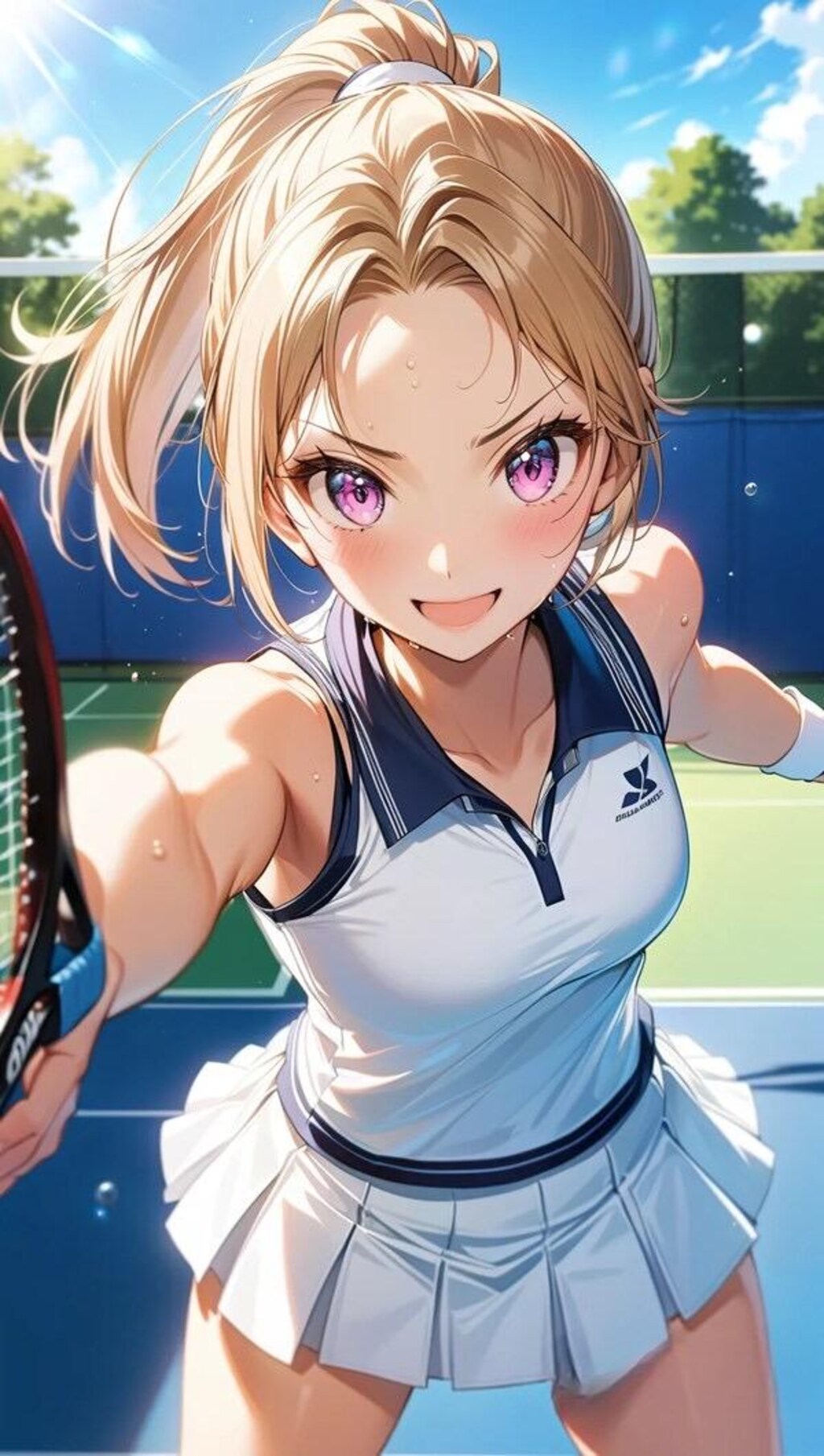 女の子〜テニスコート編〜