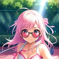 女の子〜テニスコート編〜 2枚目