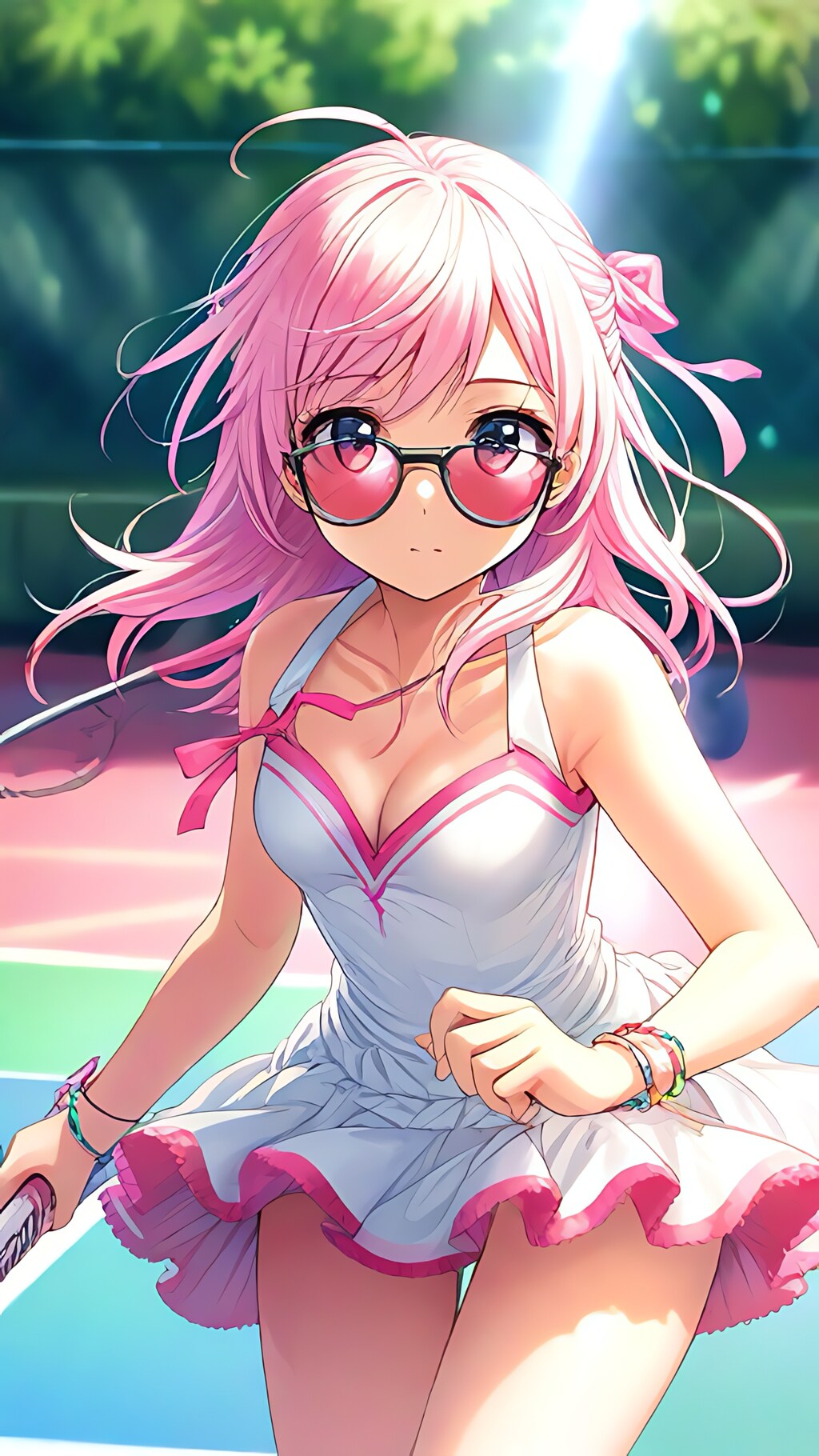 女の子〜テニスコート編〜