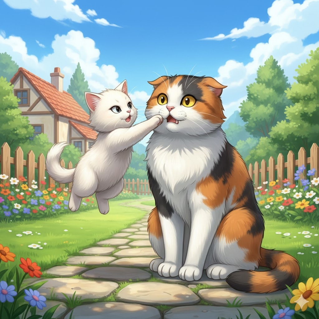 猫パンチ！ | の人気AIイラスト・グラビア