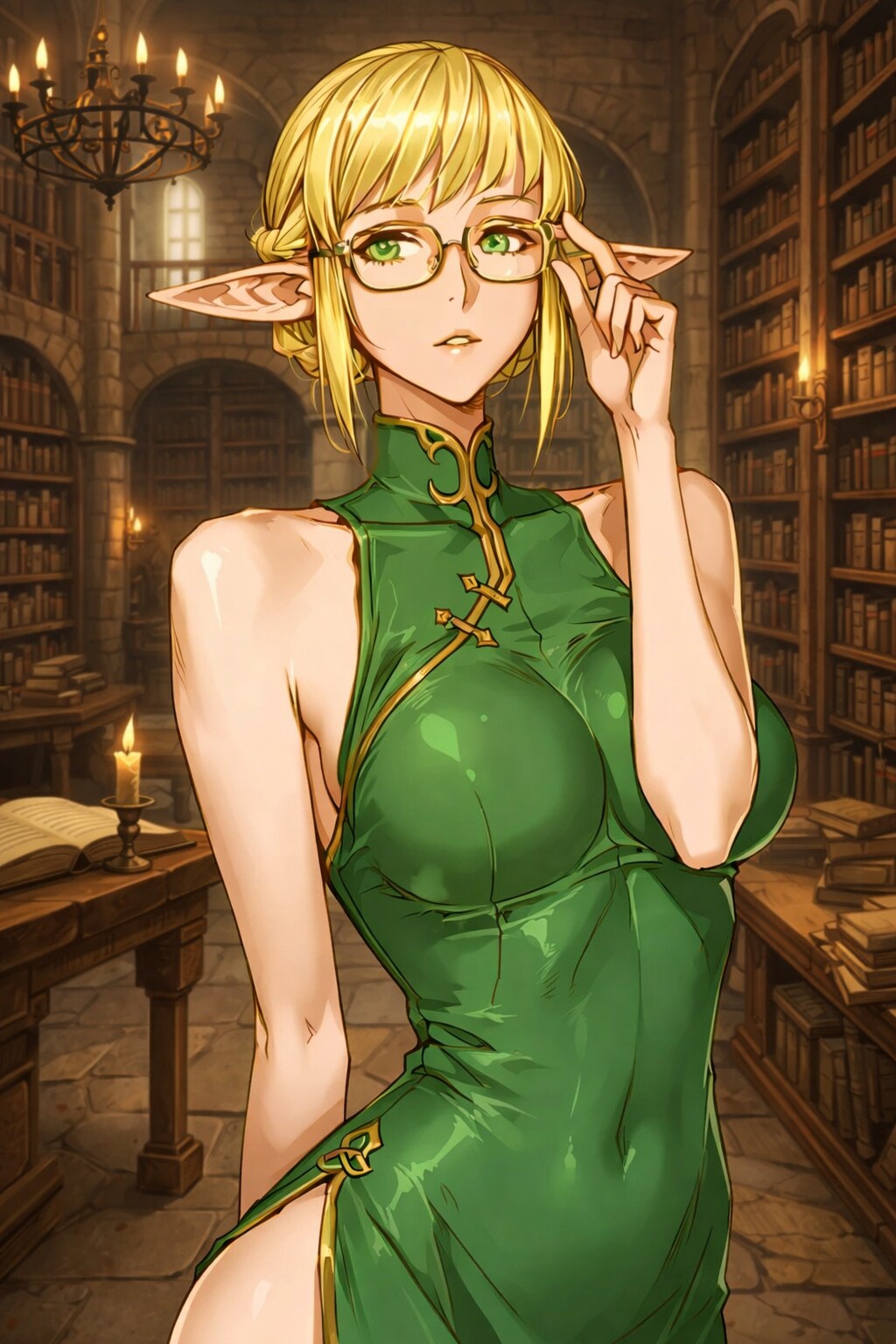 図書館のエルフ