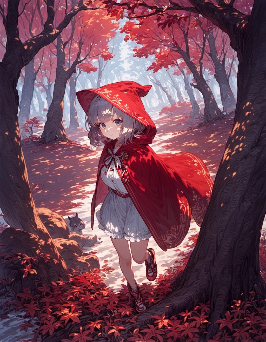 Scarlet Forest Wanderer