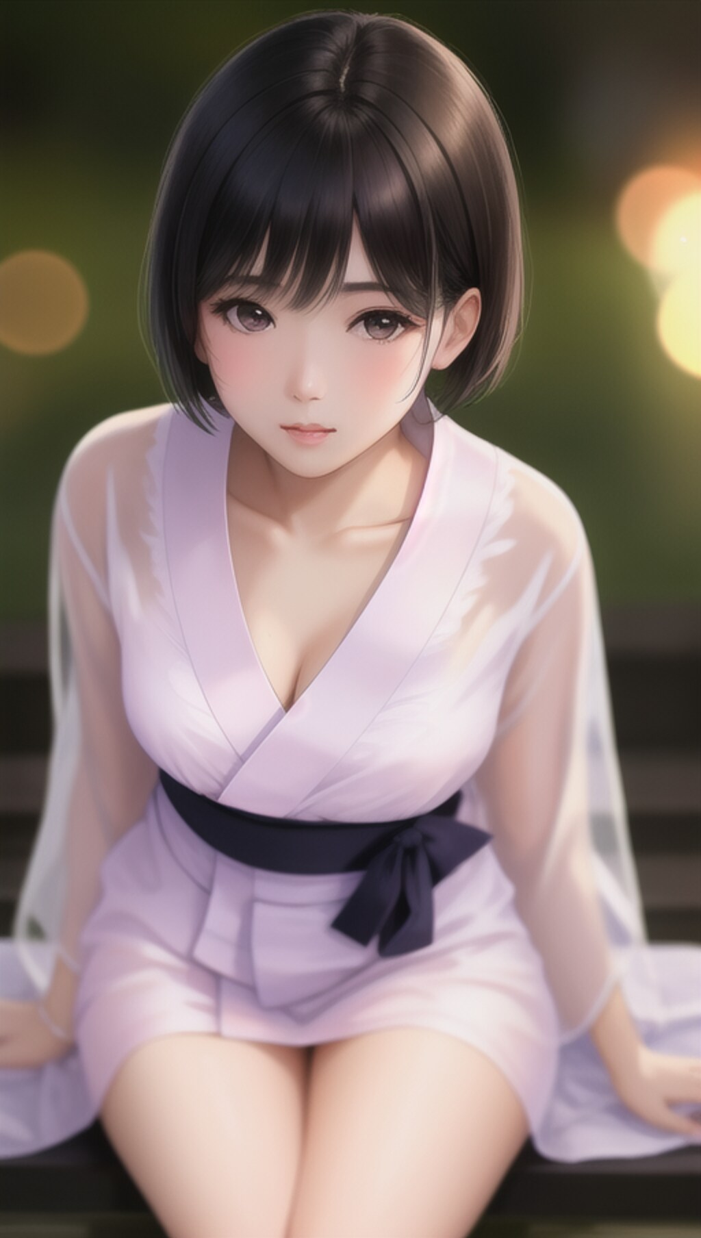 シースルー浴衣