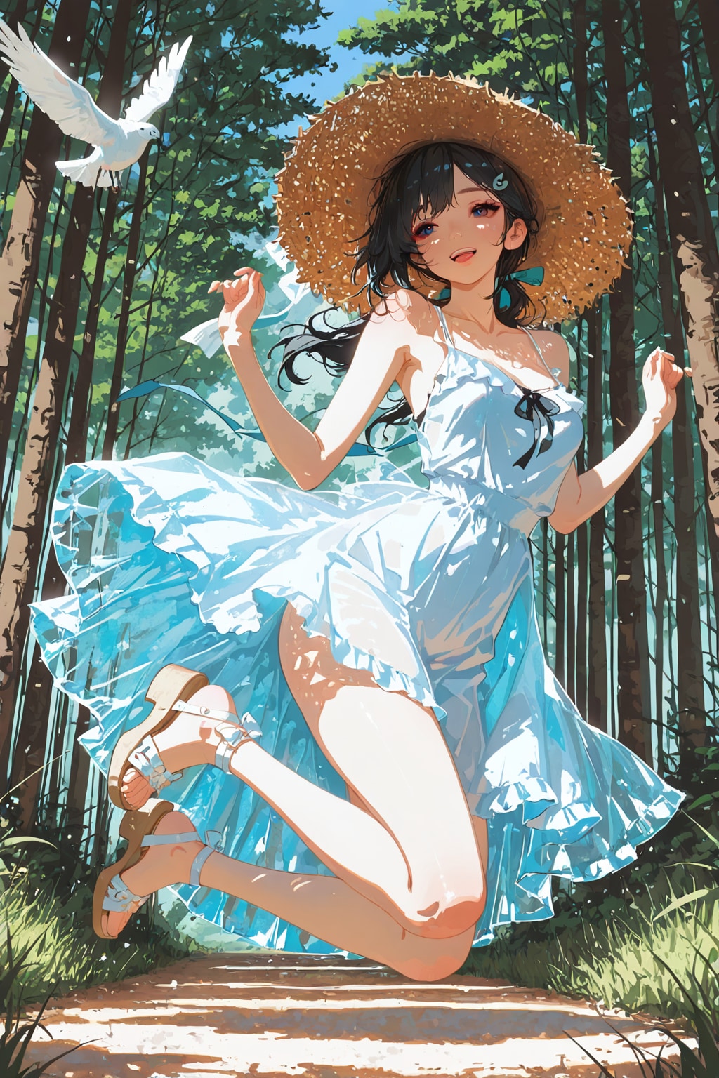 夏のお嬢さま