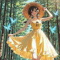 夏のお嬢さま 2枚目