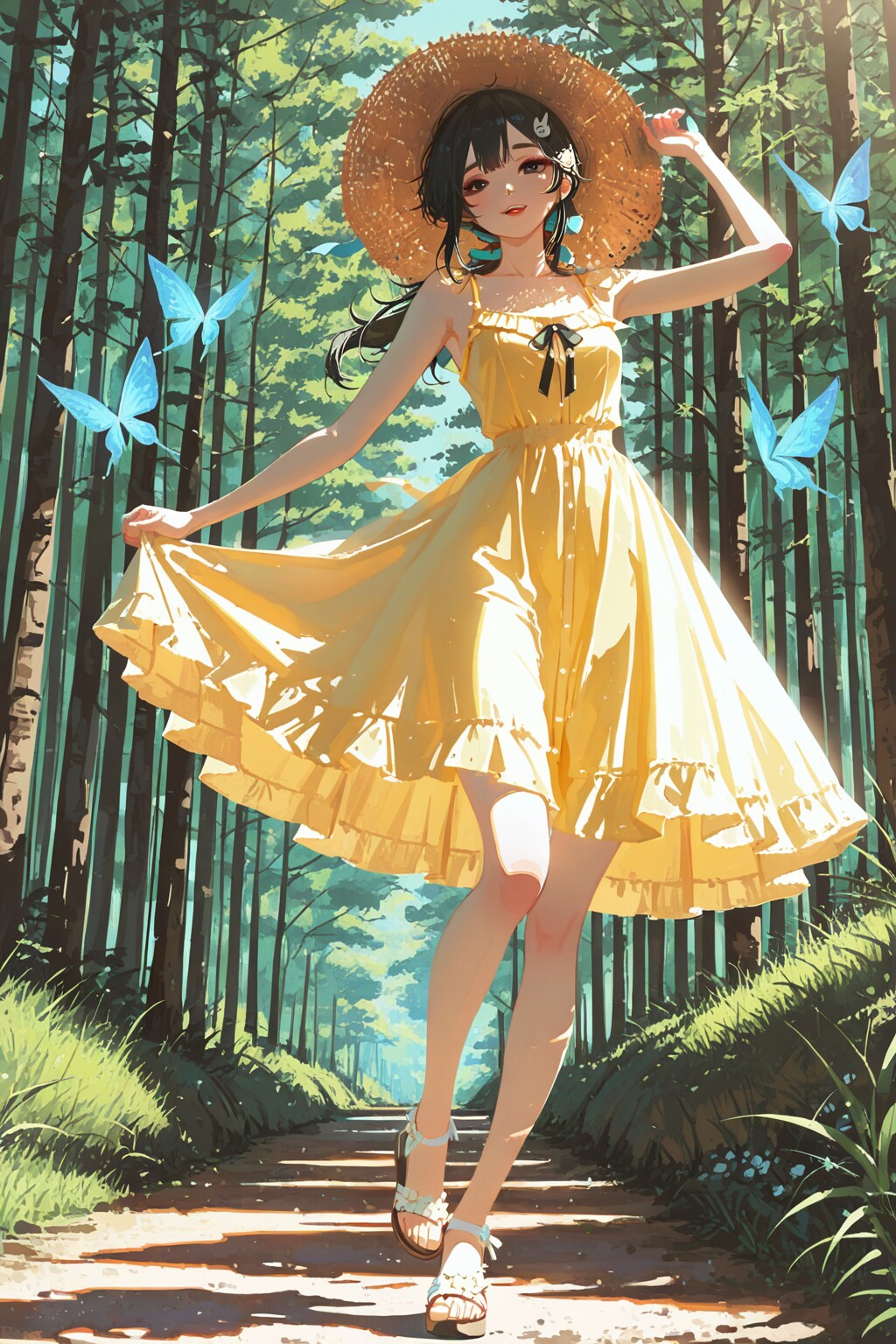 夏のお嬢さま