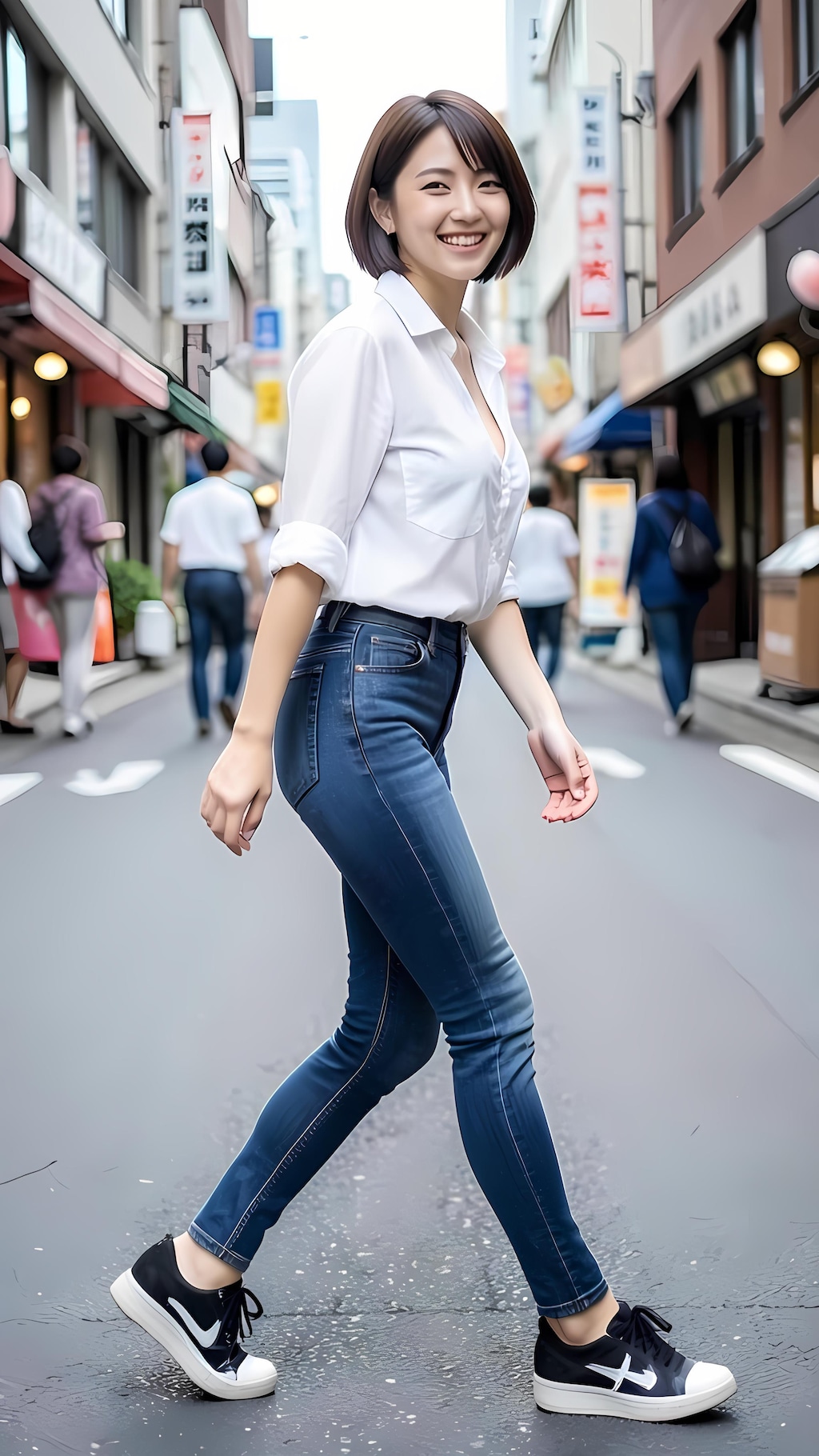 妻とスキニージンズと