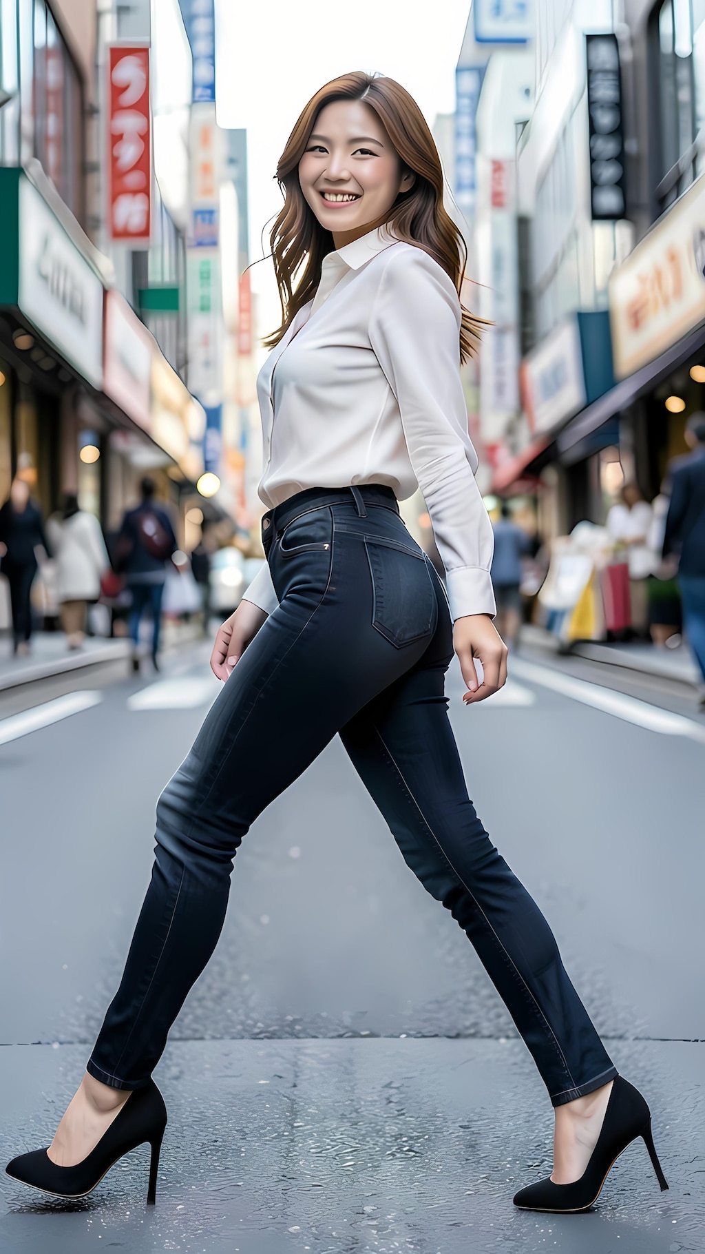 妻とスキニージンズと