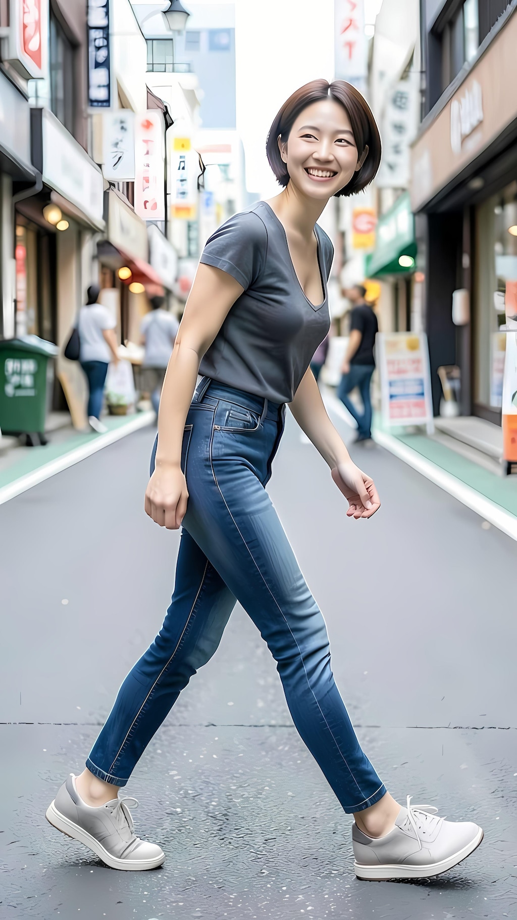 妻とスキニージンズと