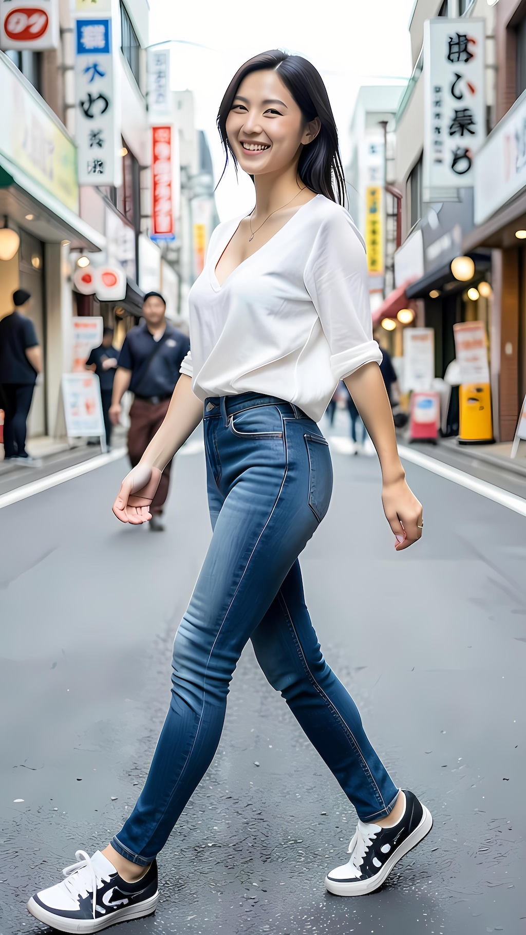妻とスキニージンズと