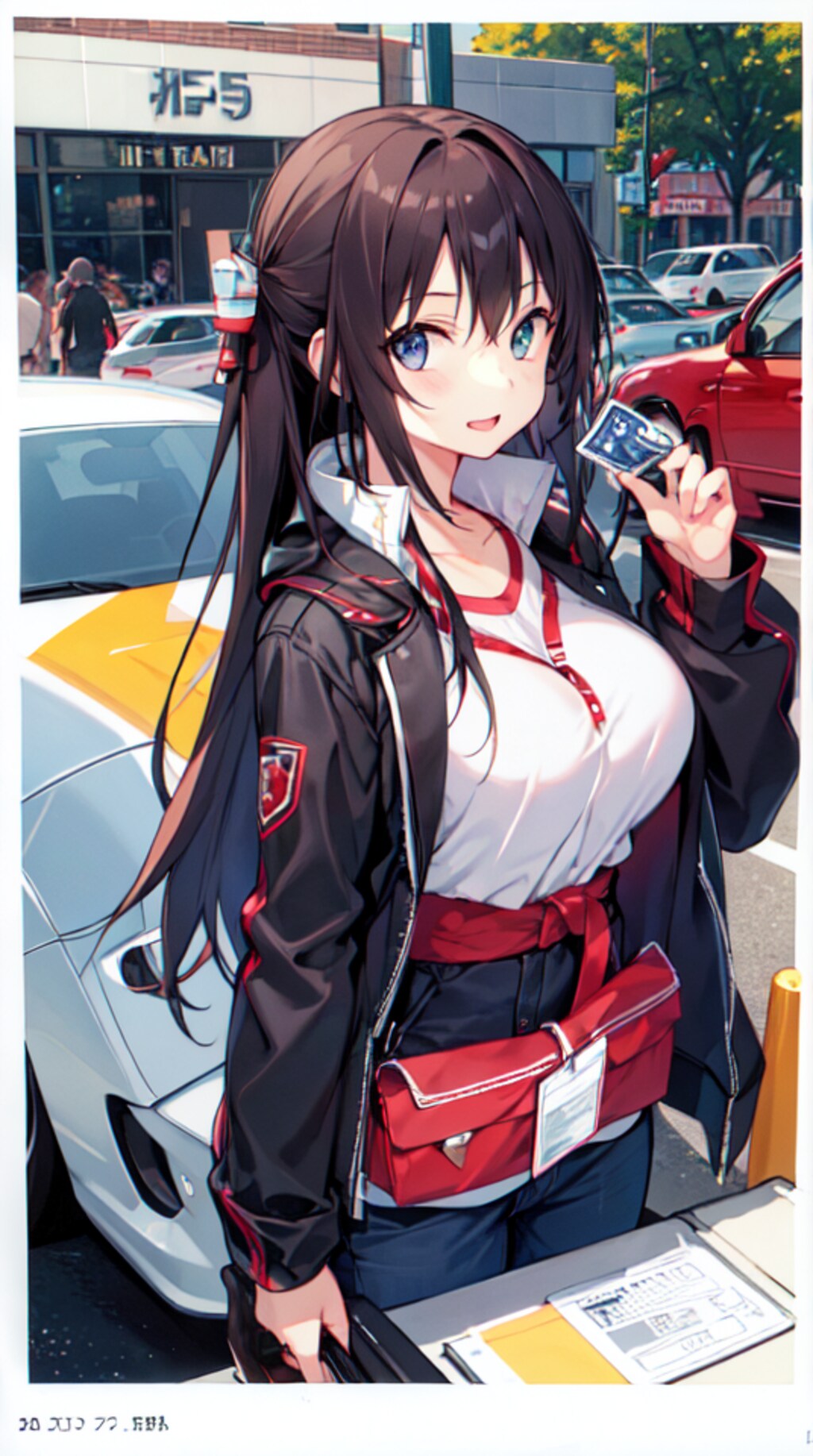 ちょっとちょっと、免許持ってますか？