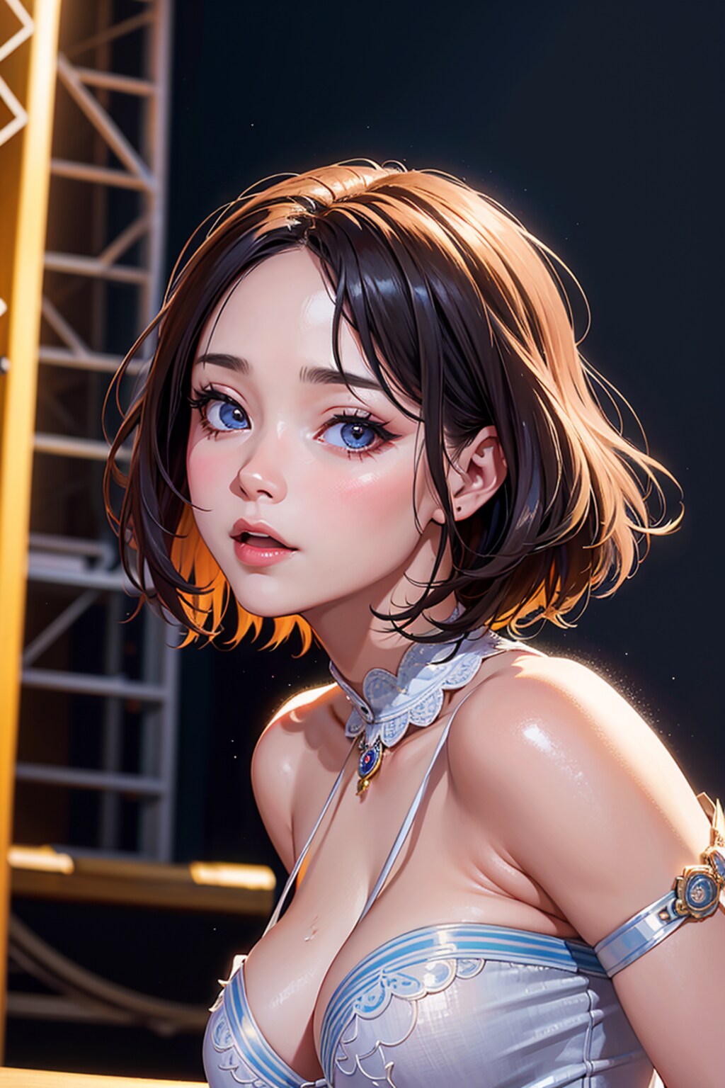 アイドル　イラスト