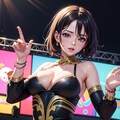 アイドル　イラスト 9枚目