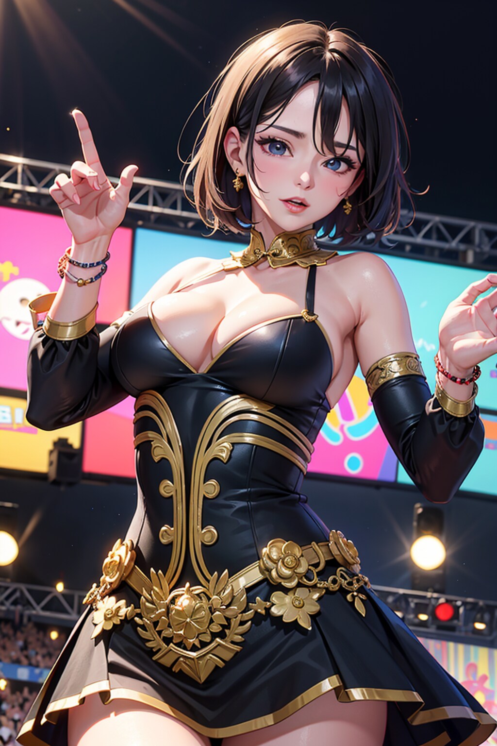 アイドル　イラスト