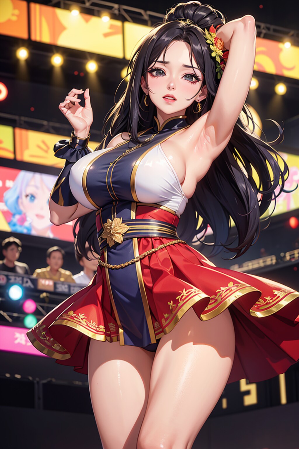 アイドル　イラスト