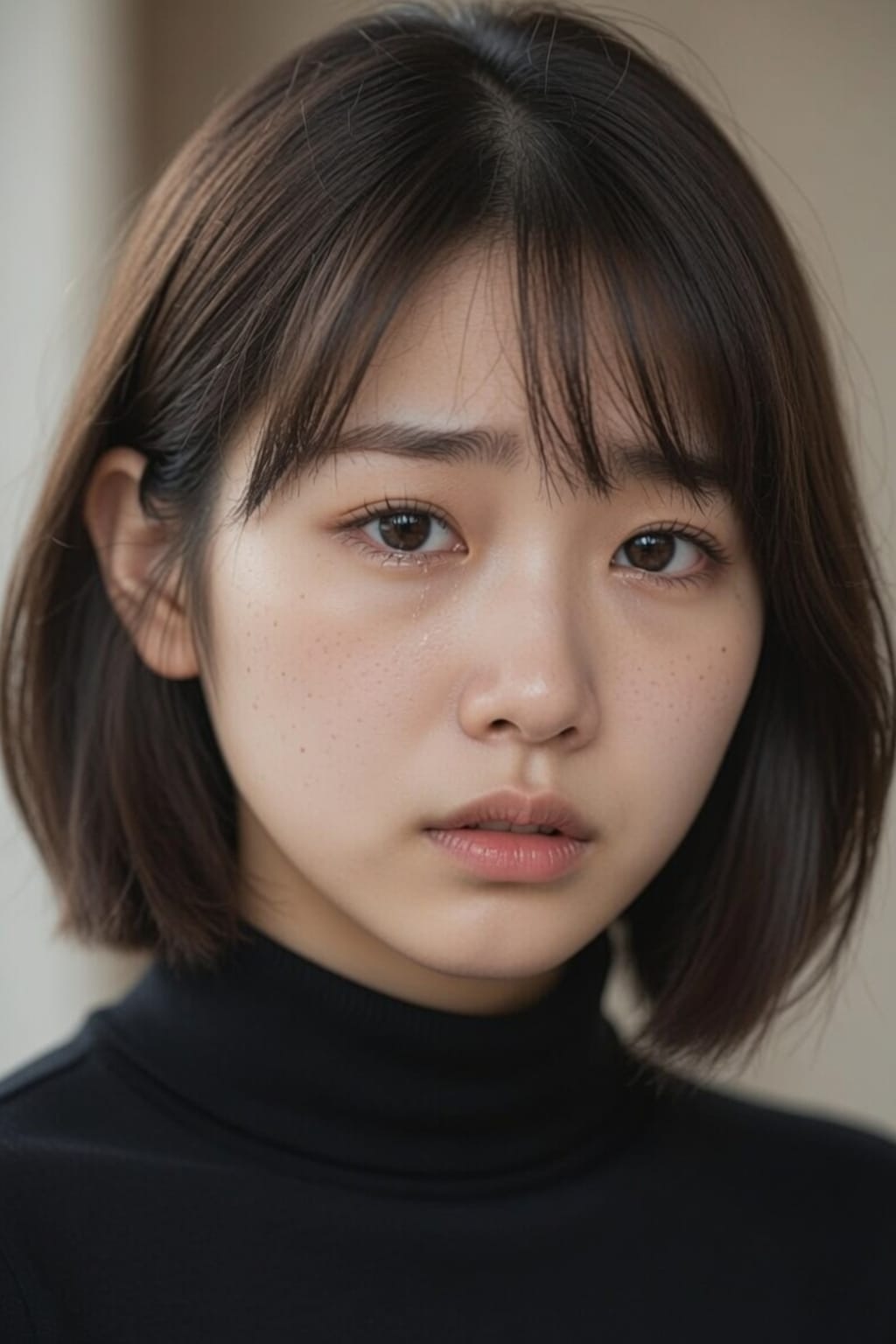 静かに溢れる、彼女の表情