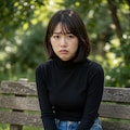 静かに溢れる、彼女の表情 5枚目
