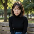 静かに溢れる、彼女の表情 3枚目