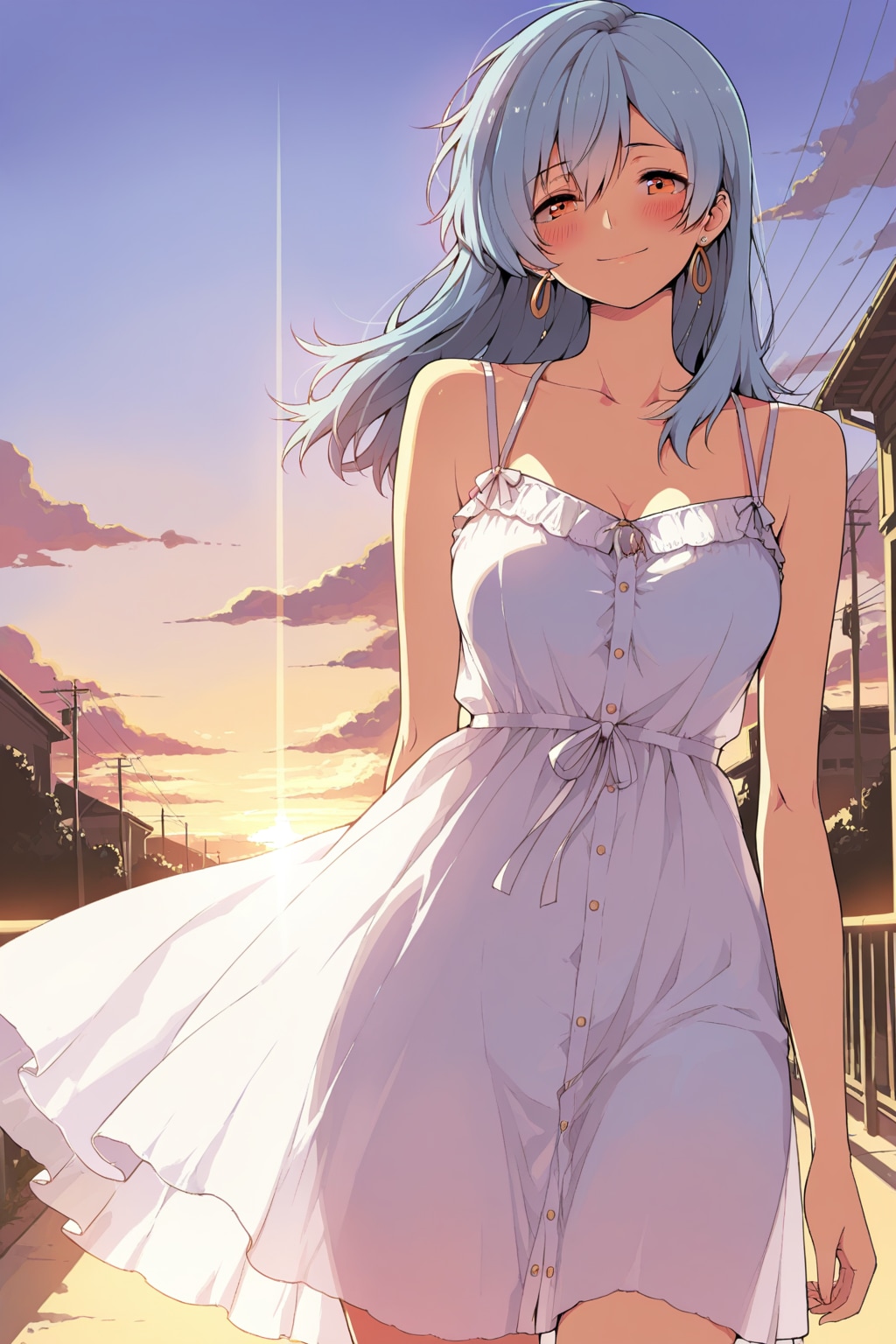夕暮れの帰り道