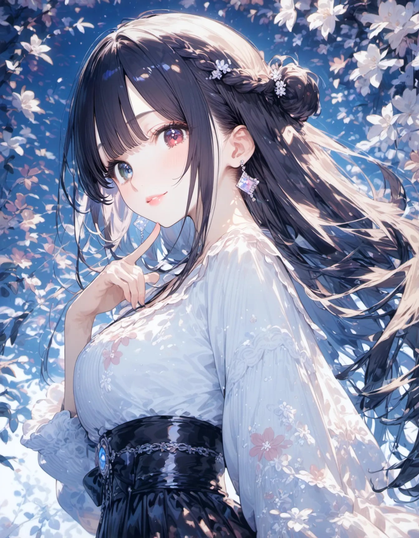 Under the Winter Blossoms | の人気AIイラスト・グラビア
