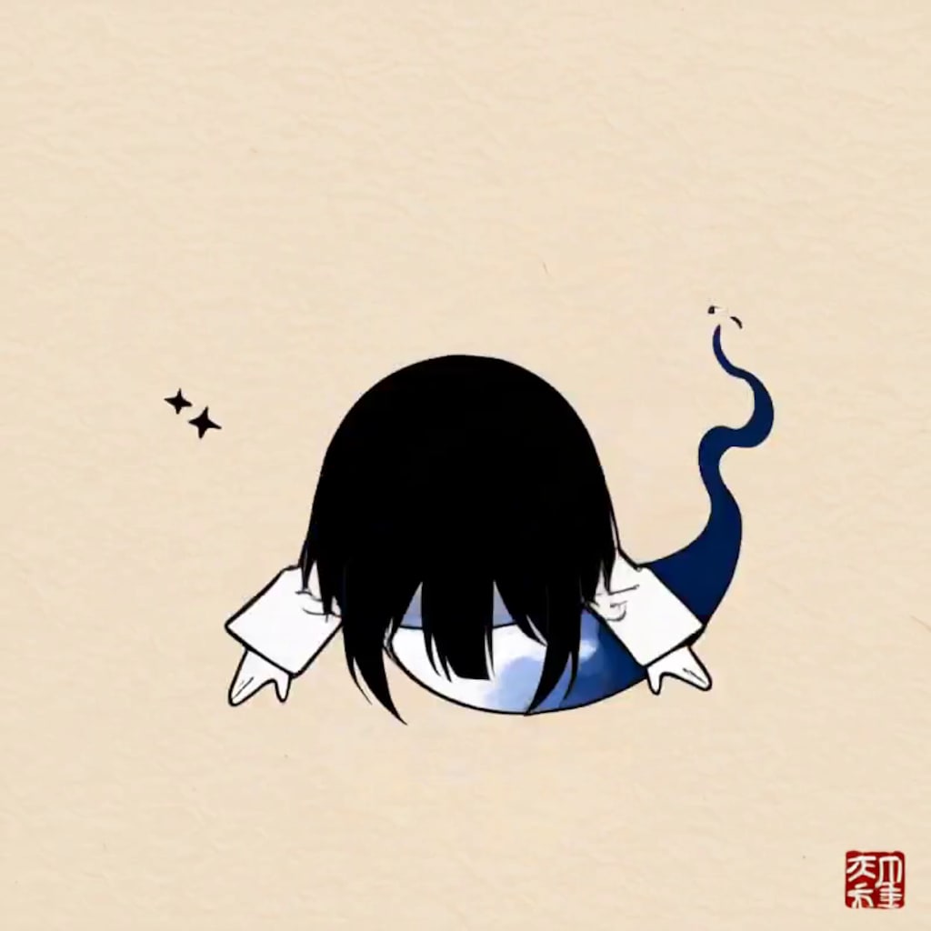 幽霊【パラパライラスト】