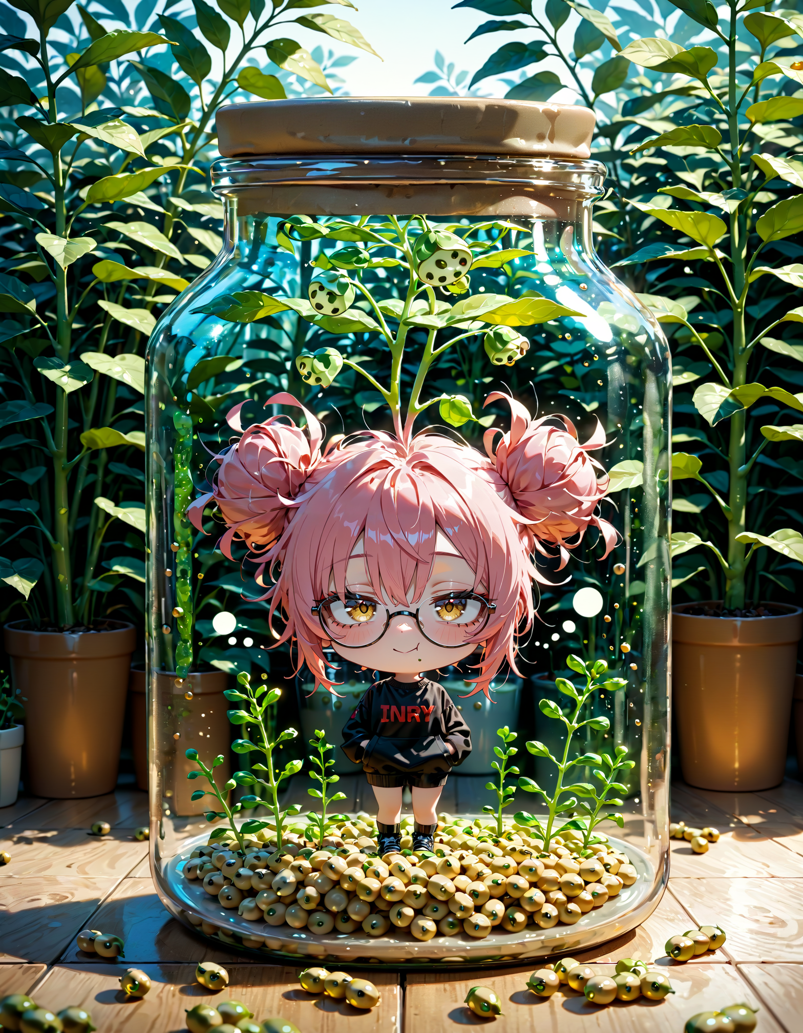 今日は何の日？　発芽大豆の日 | の人気AIイラスト・グラビア