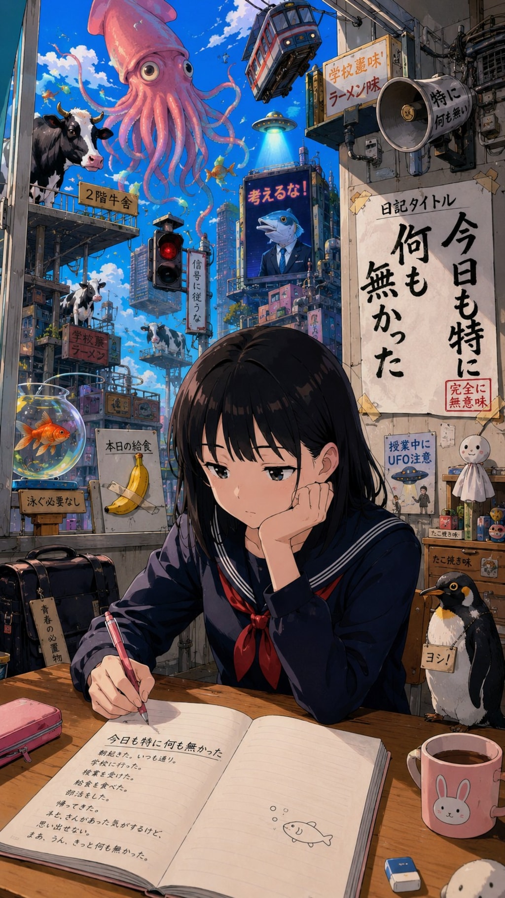 Chuー学生と日記📔191