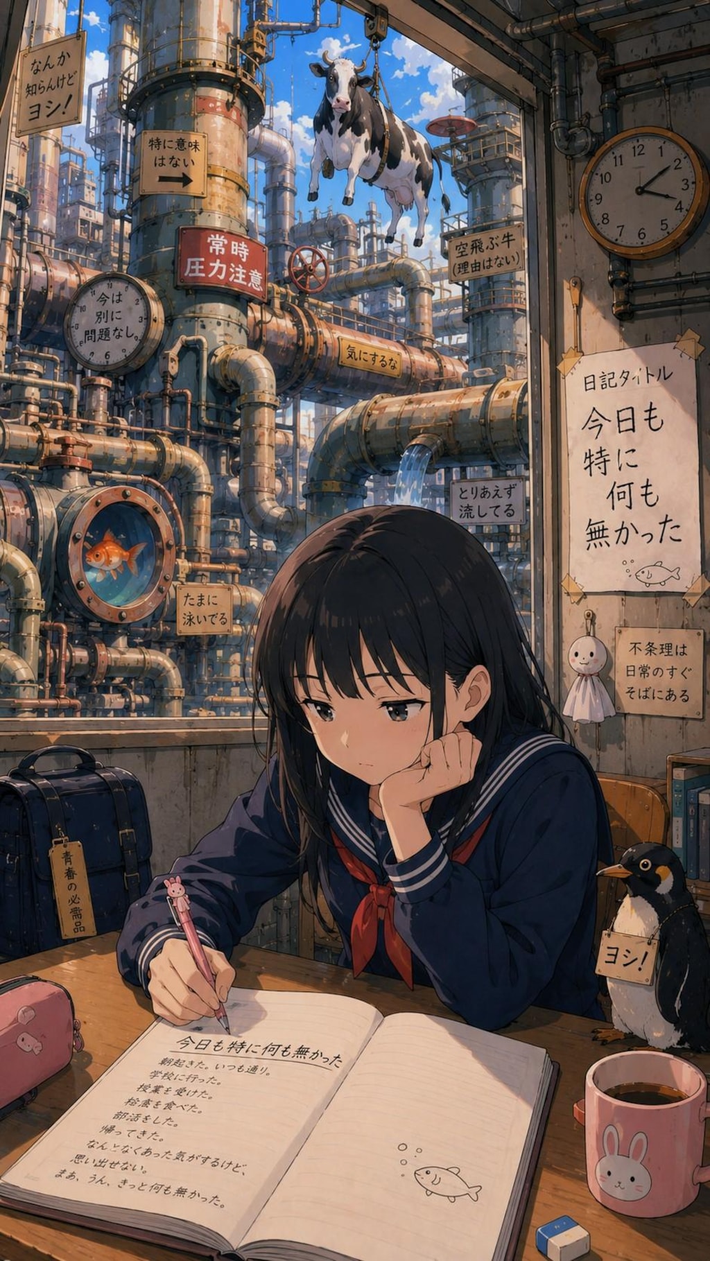 Chuー学生と日記📔191