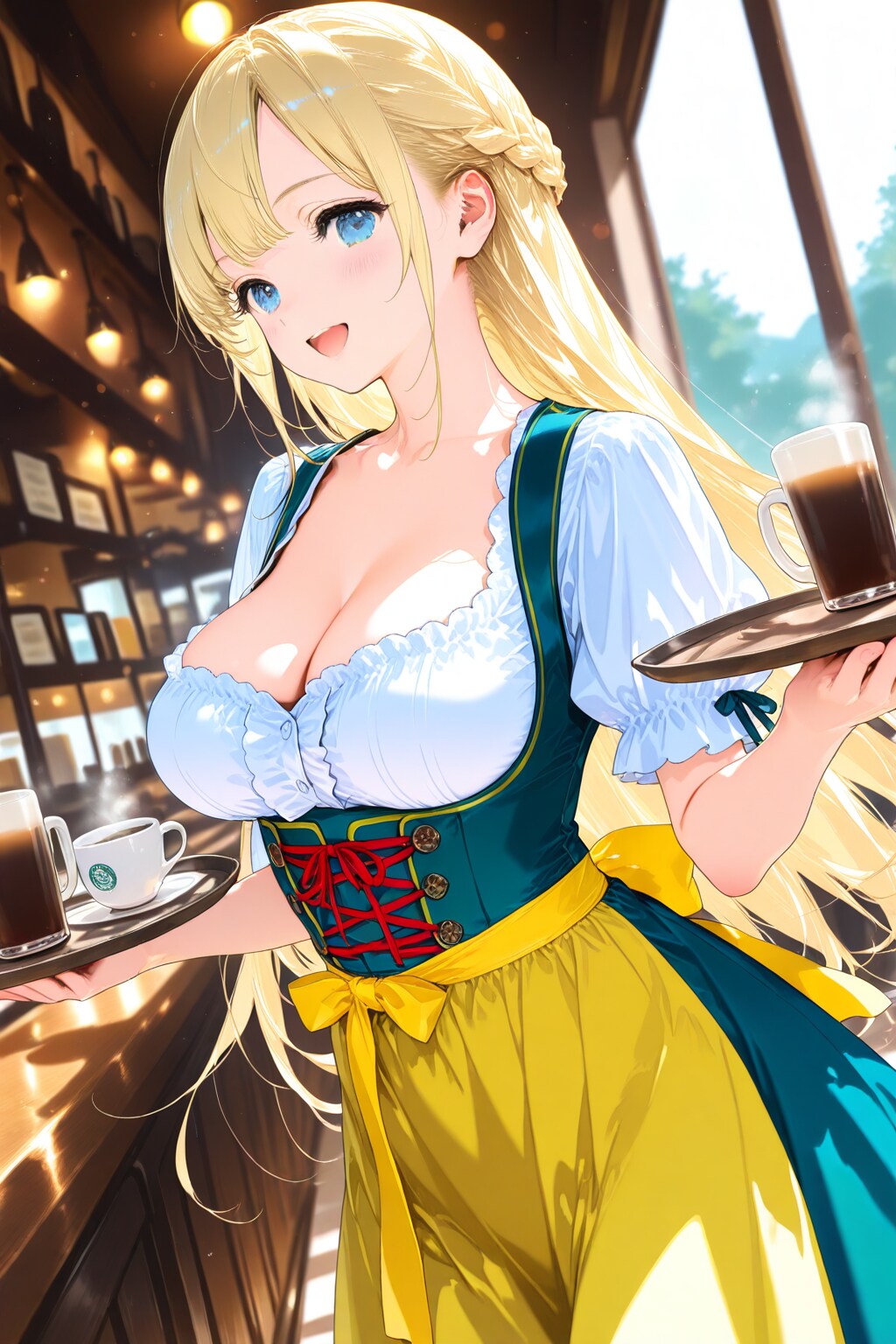 DRAGONでディアンドル　250707 | の人気AIイラスト・グラビア