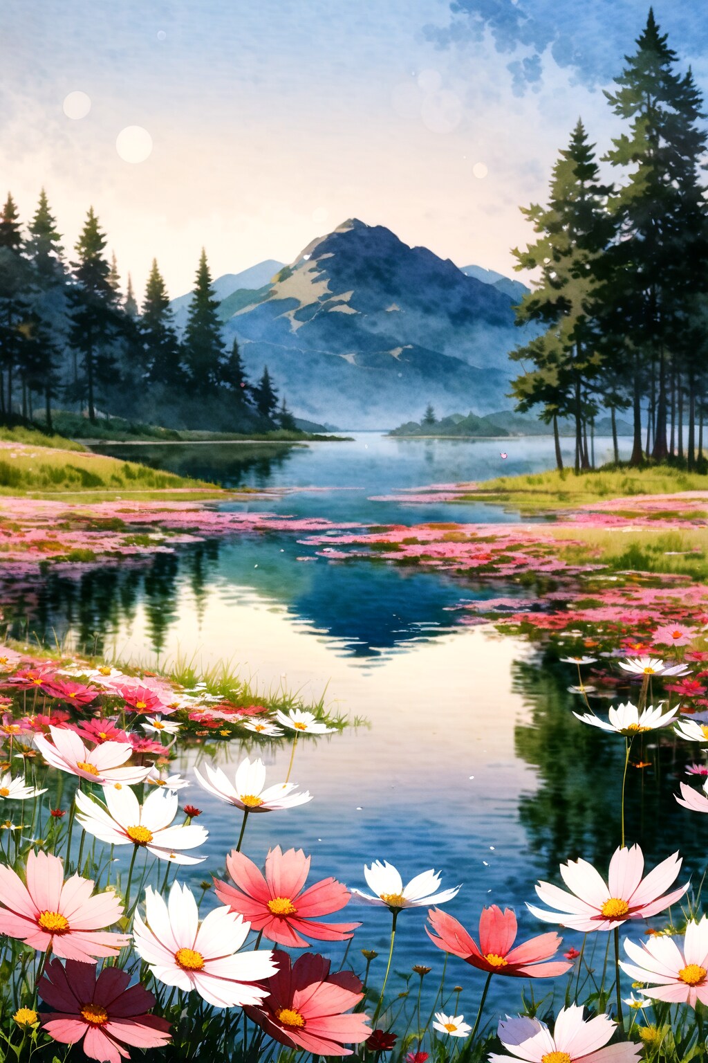 故郷のコスモス