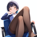 うちの子黒髪化計画 7枚目