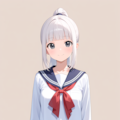 うちの子黒髪化計画 9枚目