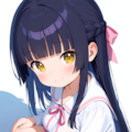 うちの子黒髪化計画 6枚目