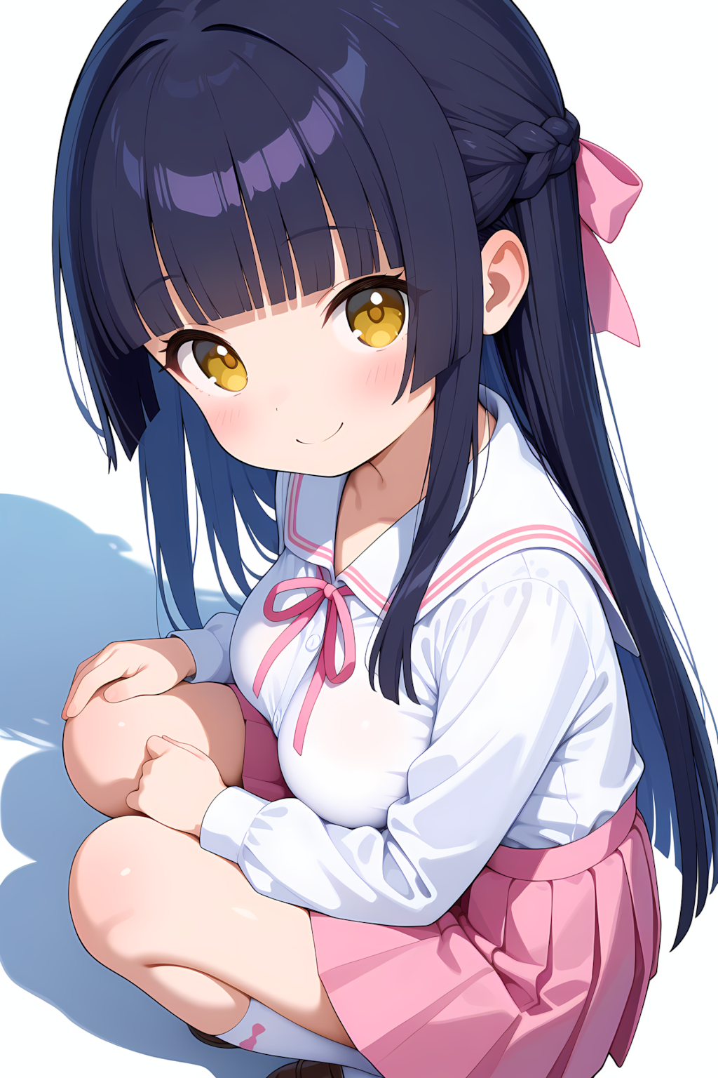 うちの子黒髪化計画