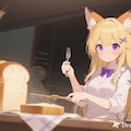 パンを焼くクレアちゃん 4枚目