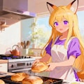 パンを焼くクレアちゃん 10枚目