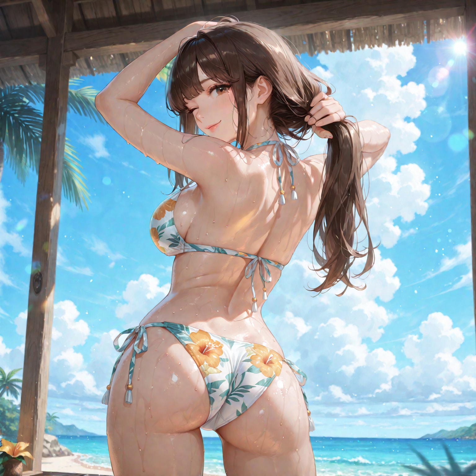 あっついわね～💗
